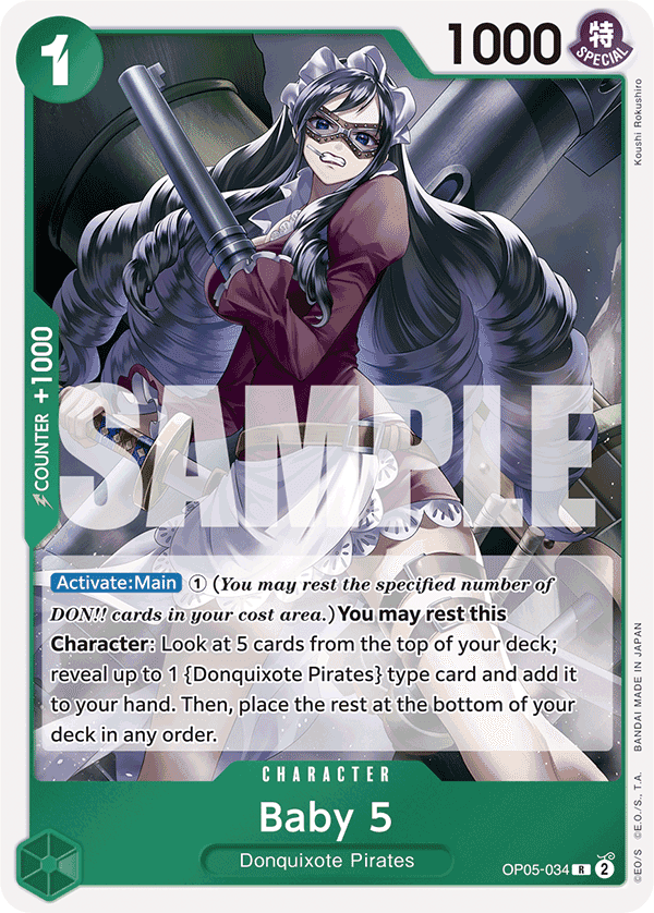 Baby 5 (OP05-034) (Reprint)