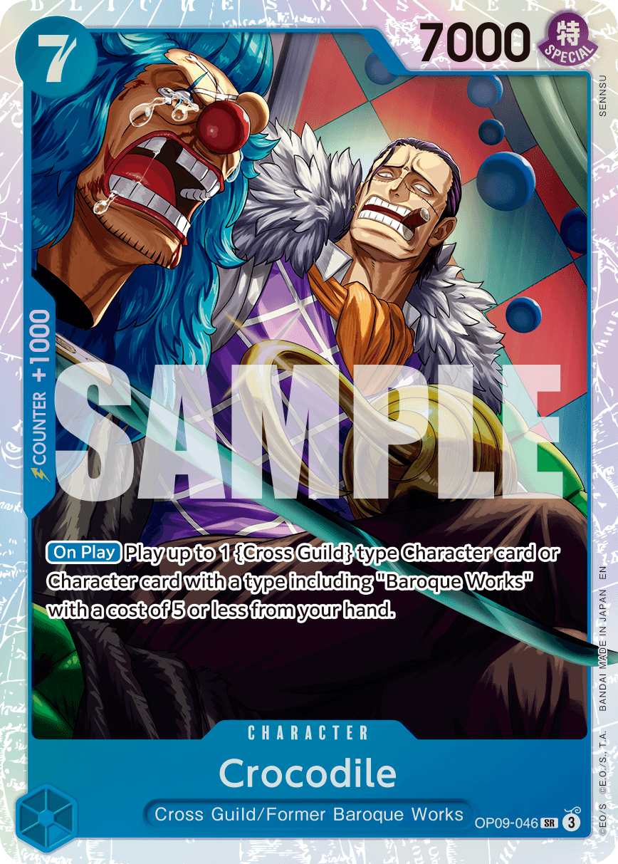 Crocodile - OP09-046 (Reprint)