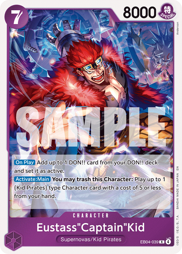 Eustass"Captain"Kid - EB04-039