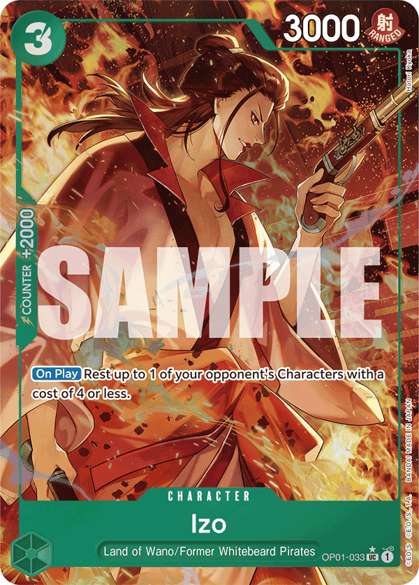 Izo (OP01-033) (Full Art)