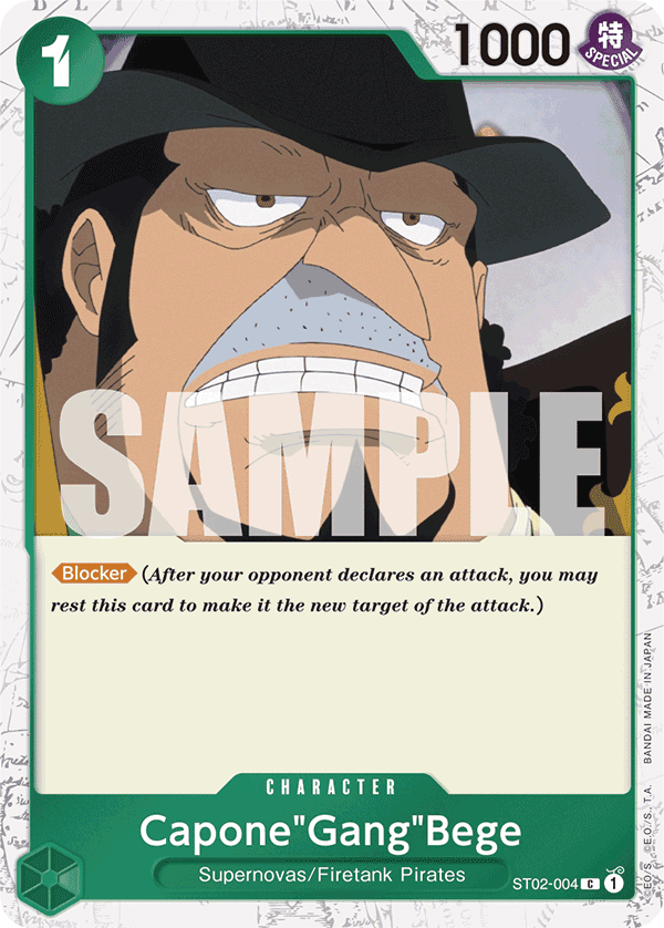 Capone"Gang"Bege (ST02-004) (Jolly Roger Foil)